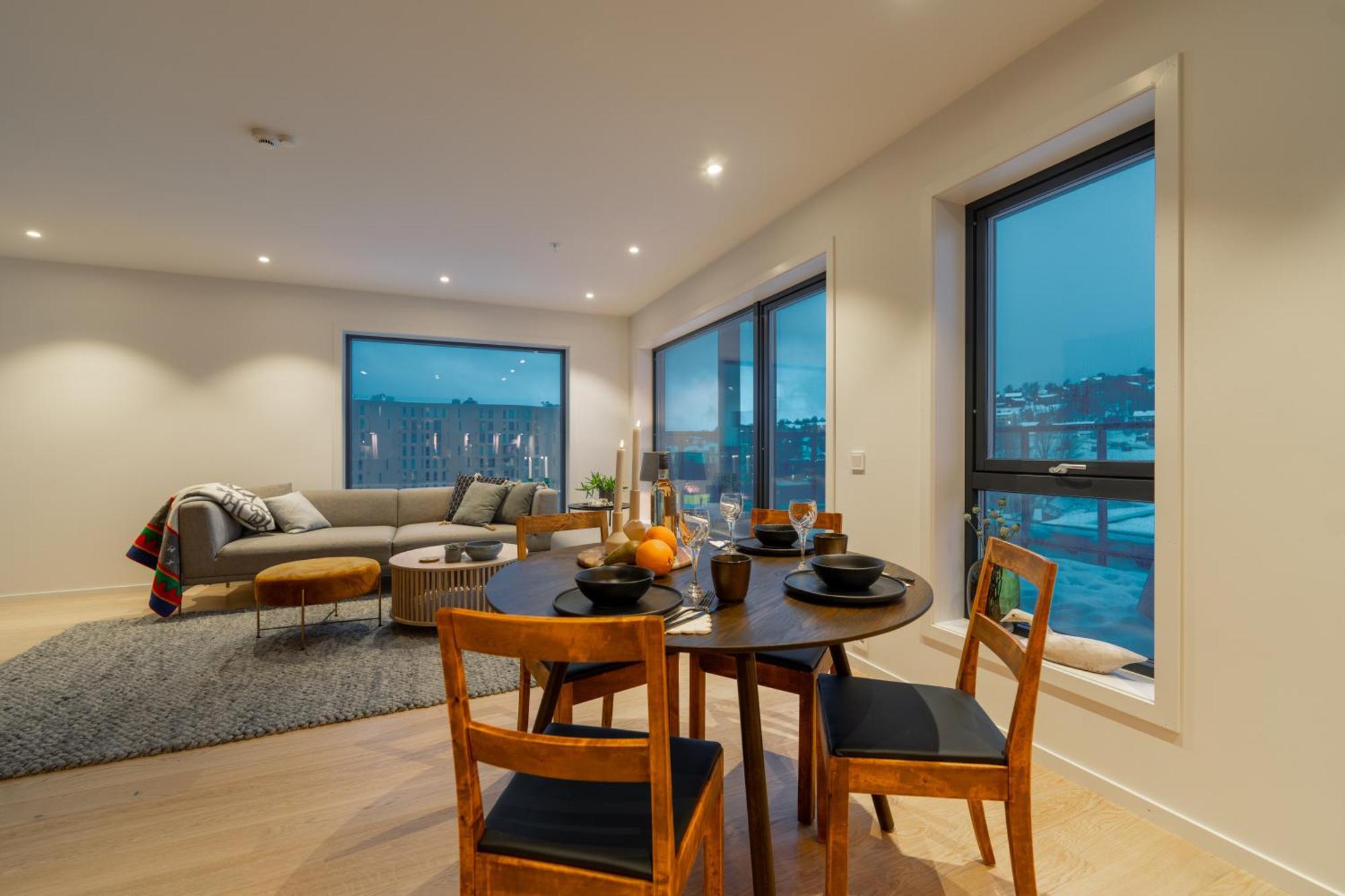 Northern Light Apartments - Nyholmen Luxury Penthouse B Тромсё Экстерьер фото
