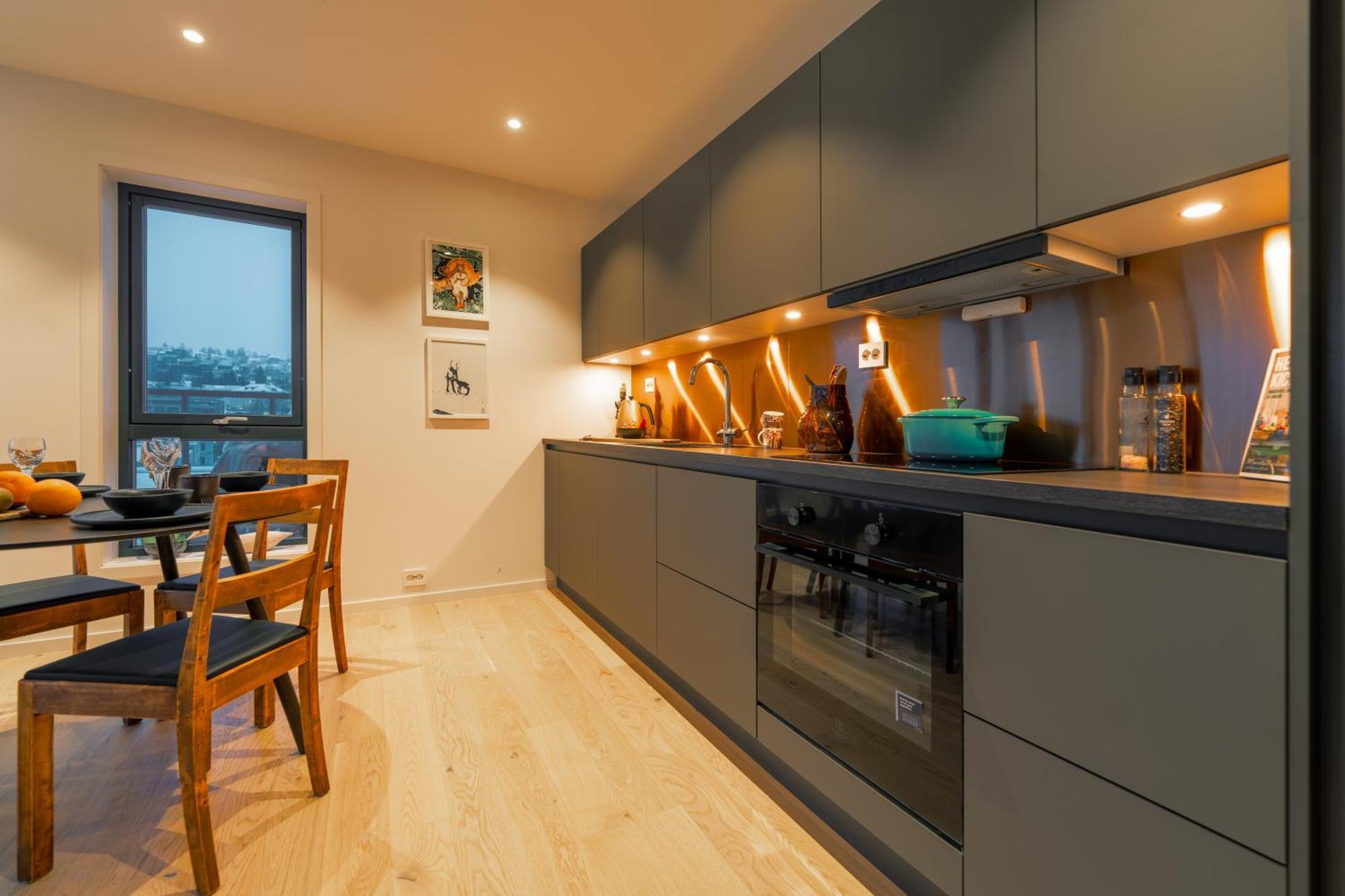 Northern Light Apartments - Nyholmen Luxury Penthouse B Тромсё Экстерьер фото