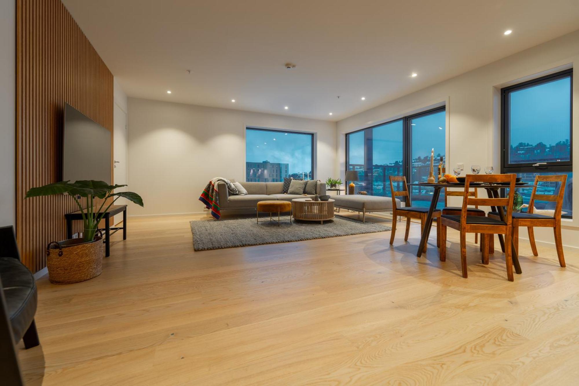 Northern Light Apartments - Nyholmen Luxury Penthouse B Тромсё Экстерьер фото