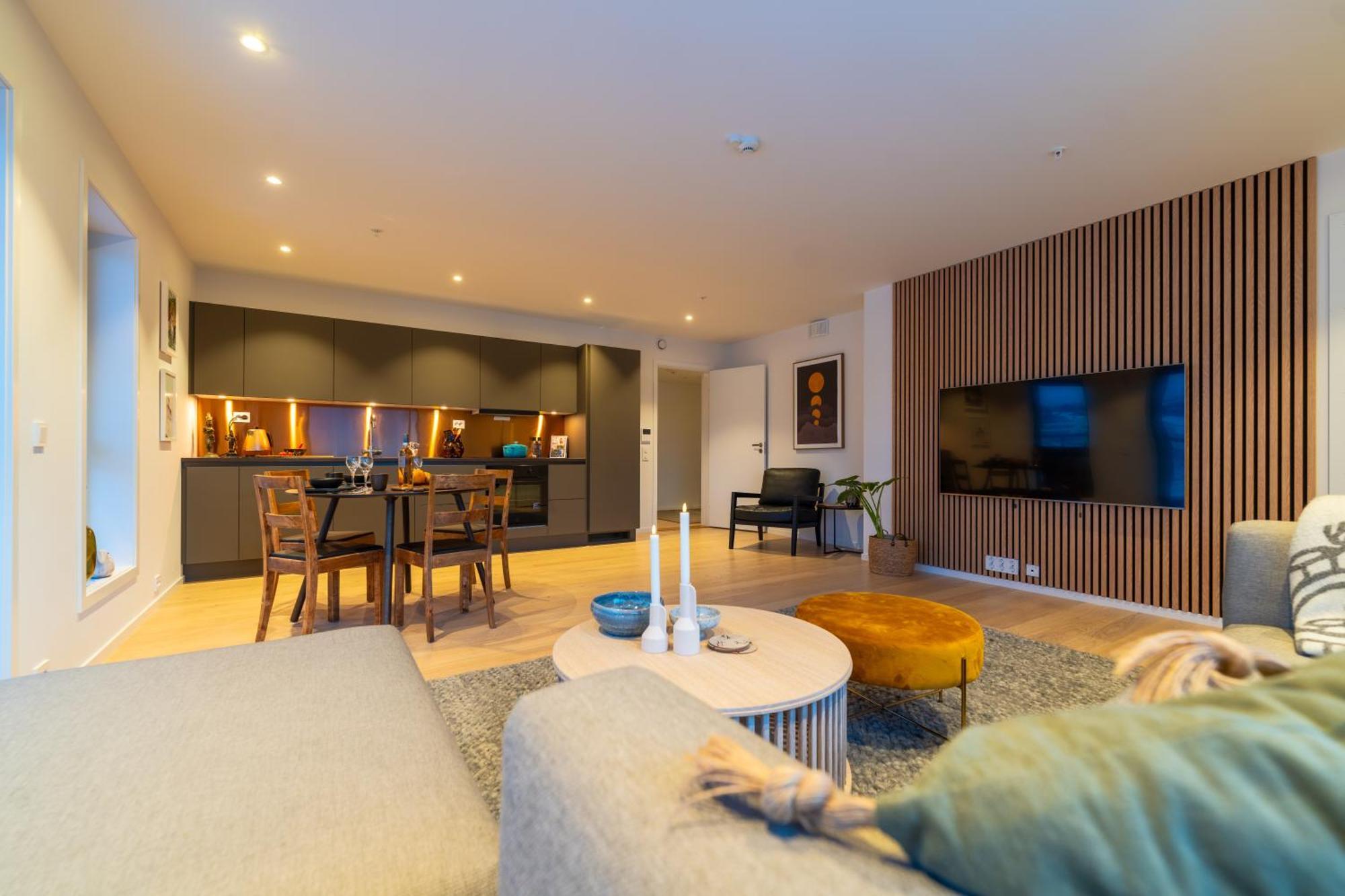 Northern Light Apartments - Nyholmen Luxury Penthouse B Тромсё Экстерьер фото