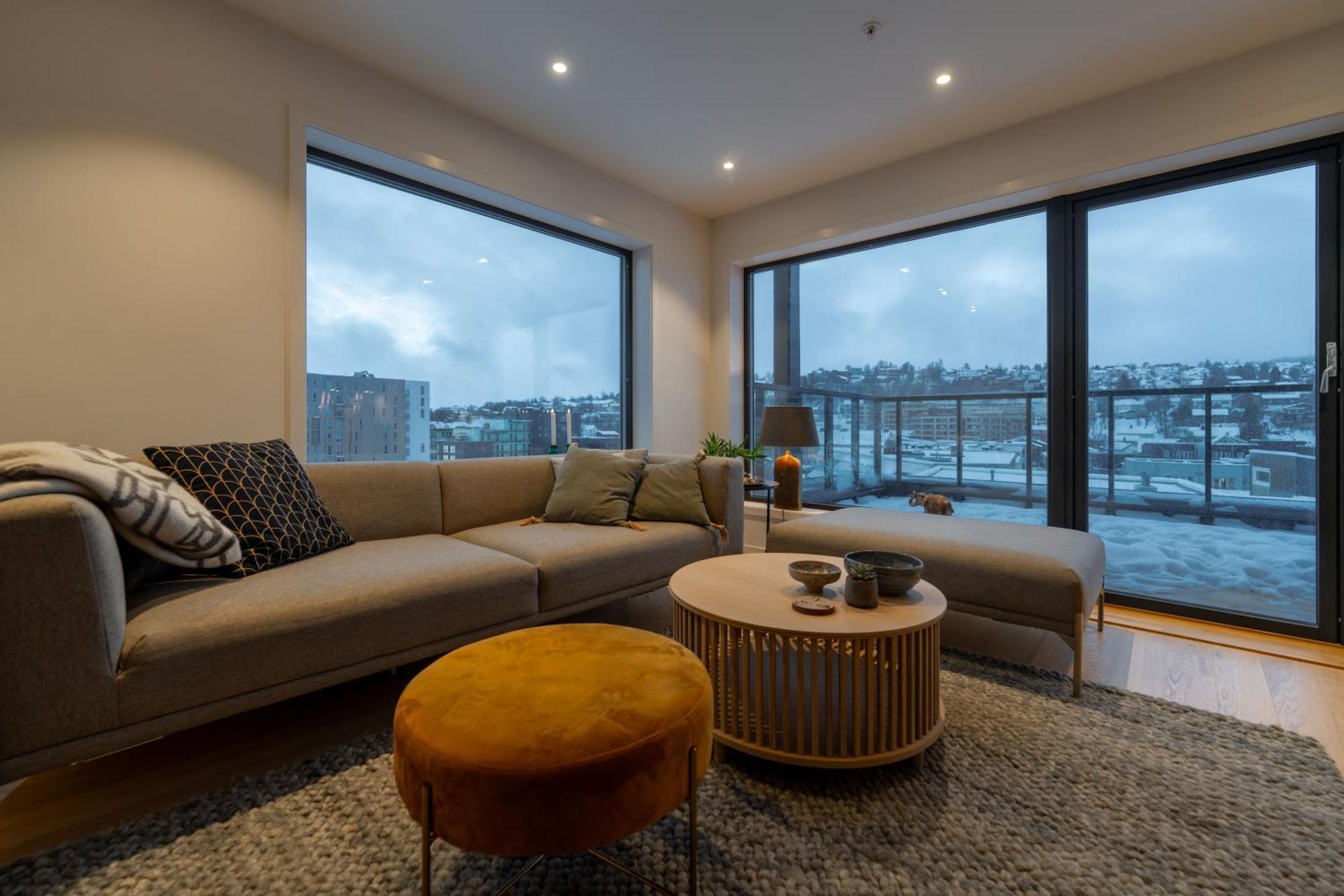 Northern Light Apartments - Nyholmen Luxury Penthouse B Тромсё Экстерьер фото